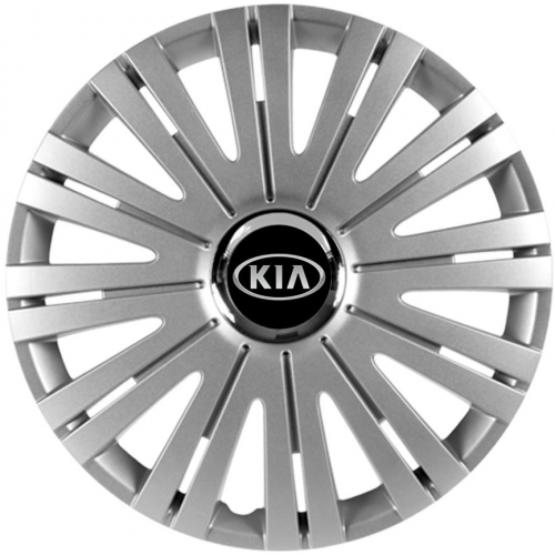 KRYTY KOLIES PRE KIA 15" ACTIVE silver 4ks